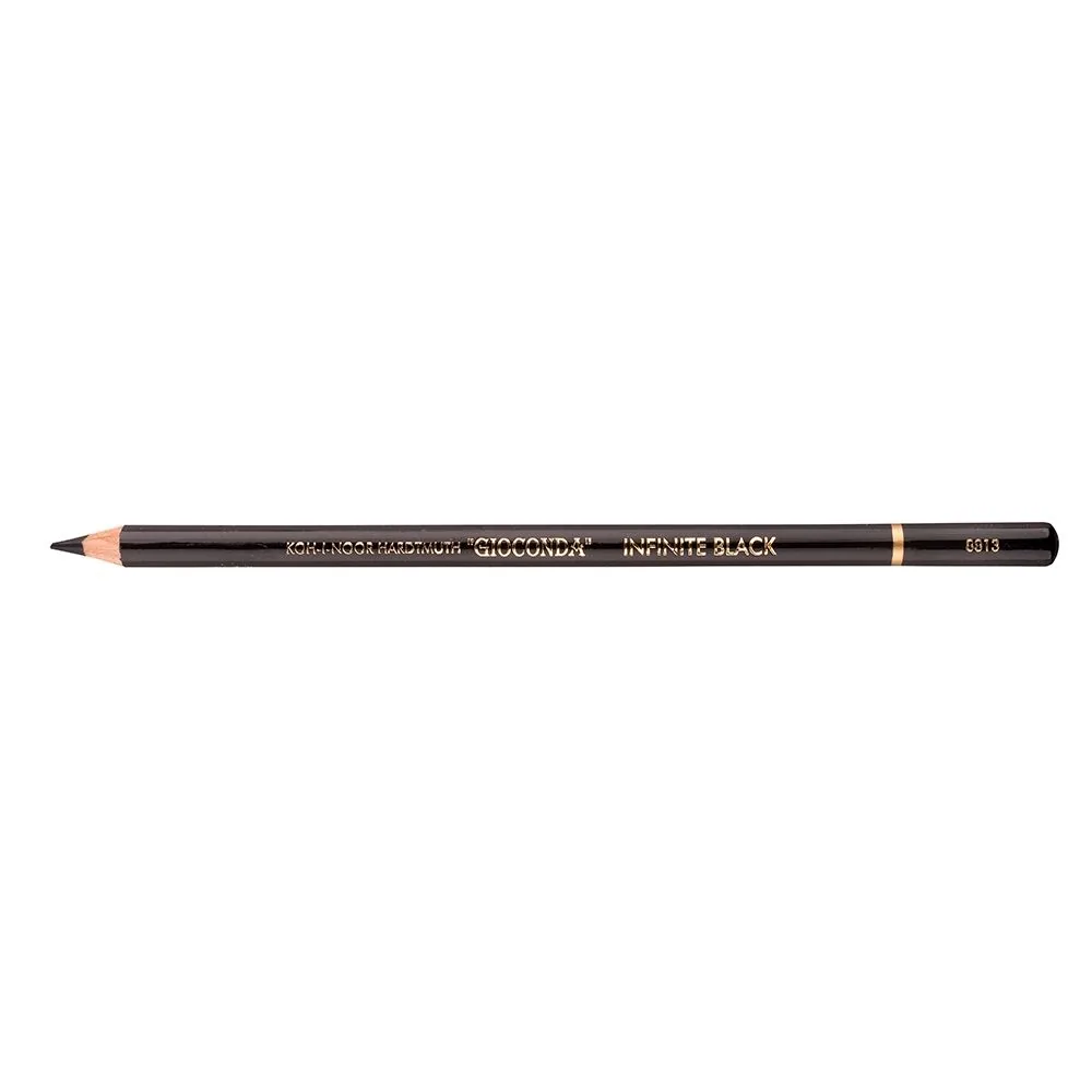 Карандаш цветной Koh-I-Noor  GIOCONDA INFINITE BLACK художественный, экстрачерный матовый