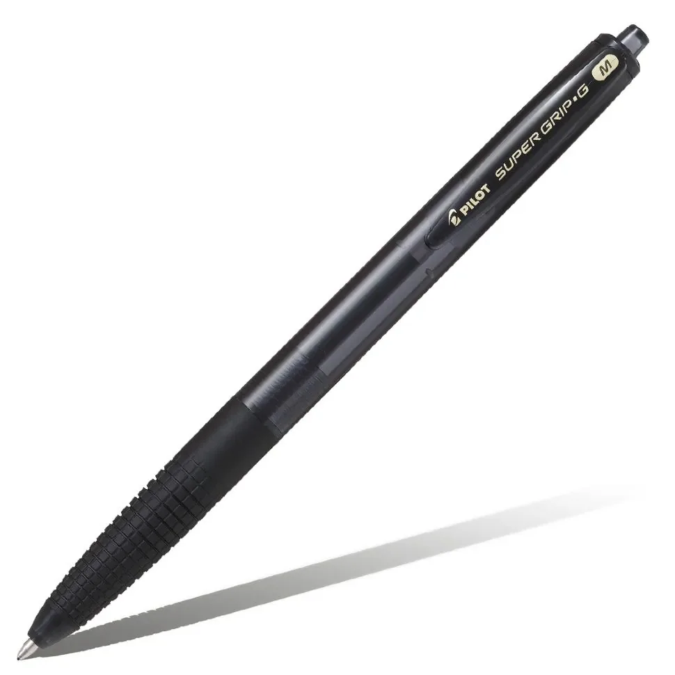 Ручка шариковая автомат. Super Grip G, 0,7мм, чёрная