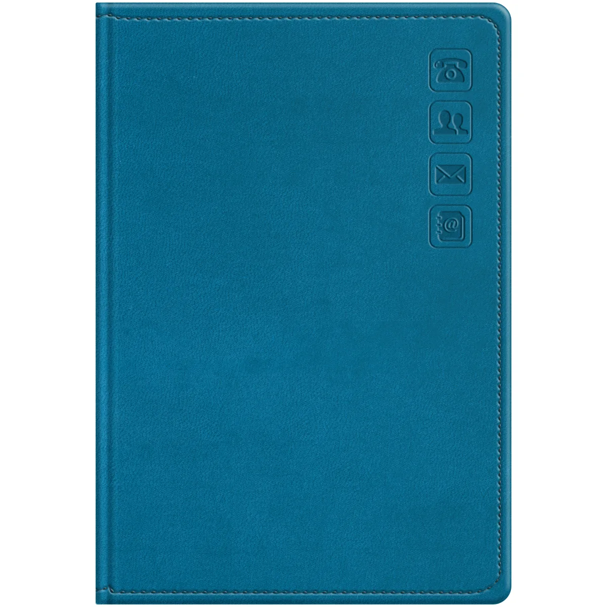 Телефонная книга А5, 80л., кожзам, BG "Победитель. Тёмно-зелёный", с вырубкой