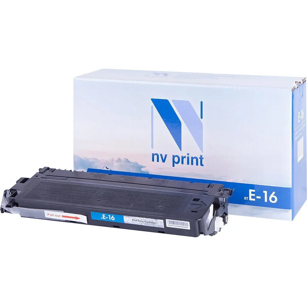 Картридж NVP совместимый Canon E-16 для FC-2xx/3xx/530/108/208/PC-7xx/PC-8xx (2000k)