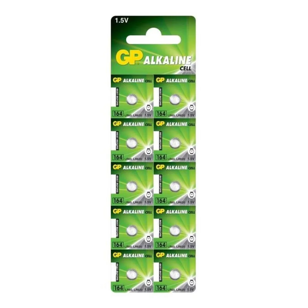 Батарейка-таблетка G-1 (164A) GP Alkaline, блистер, цена за 1 шт