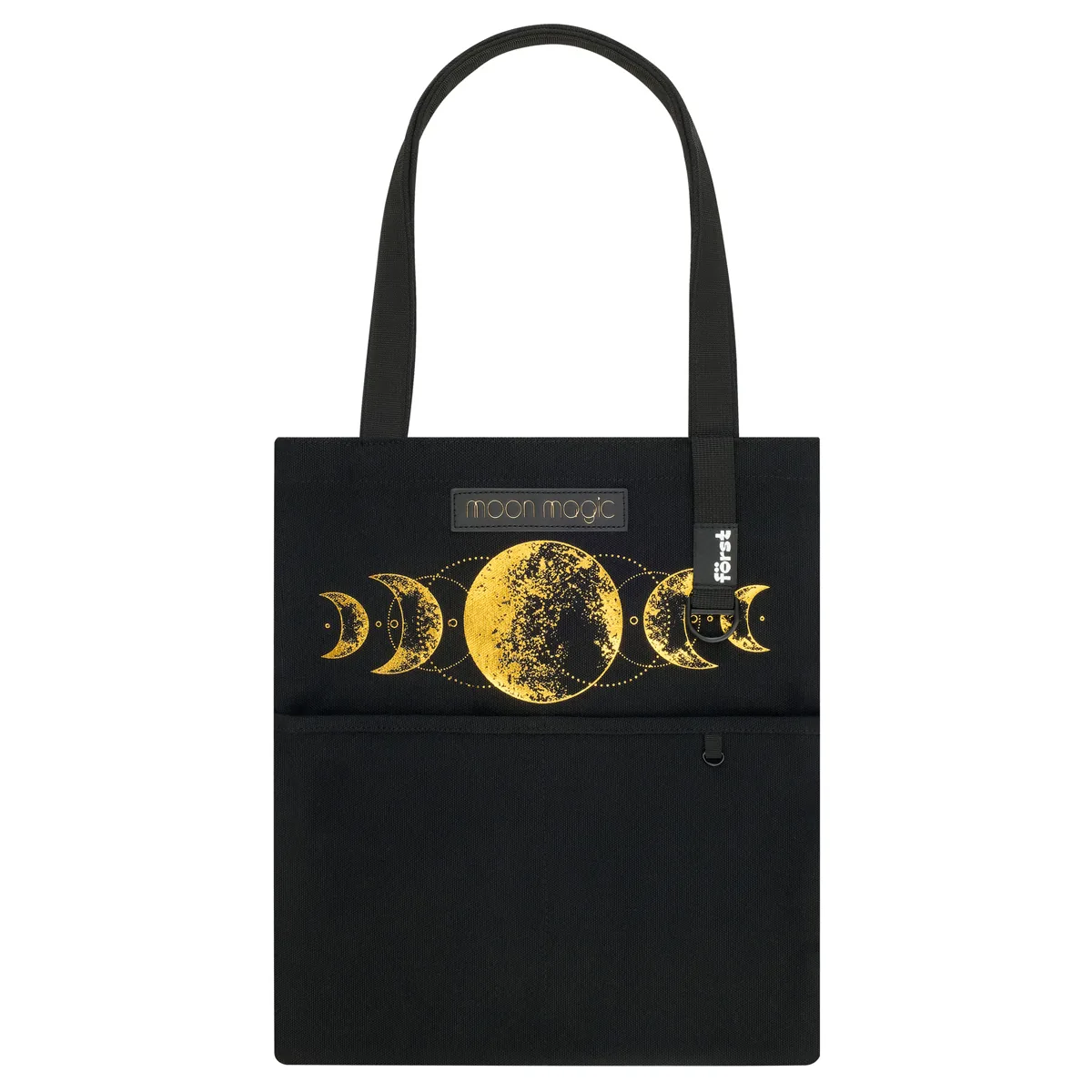 УЦЕНКА - Сумка-шоппер Först "Moon phases" 40*35см, 1 отделение, женская (осн 368280)