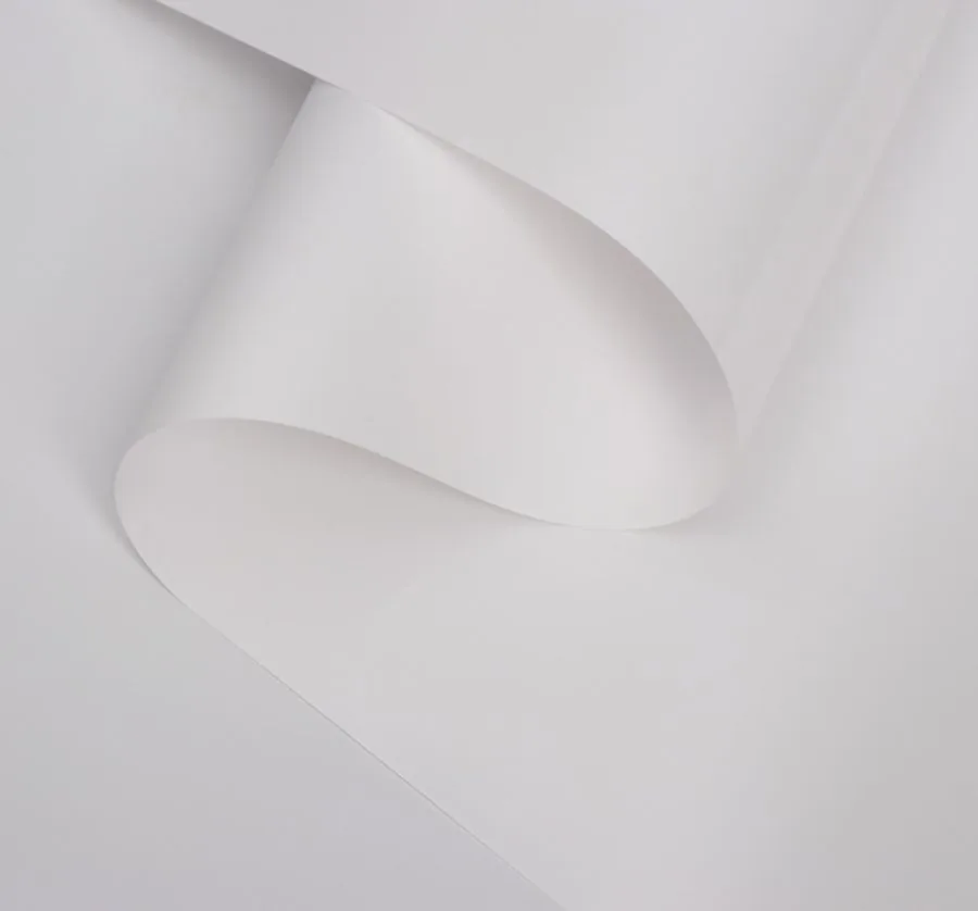 Пленка матовая 60*800см, 40мкр, PASTEL белая