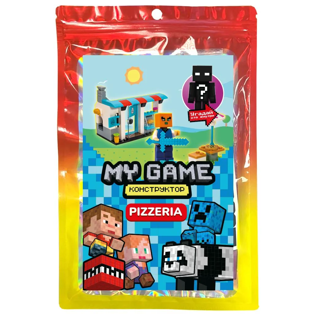 Конструктор пластм. "My Game" 108 дет.