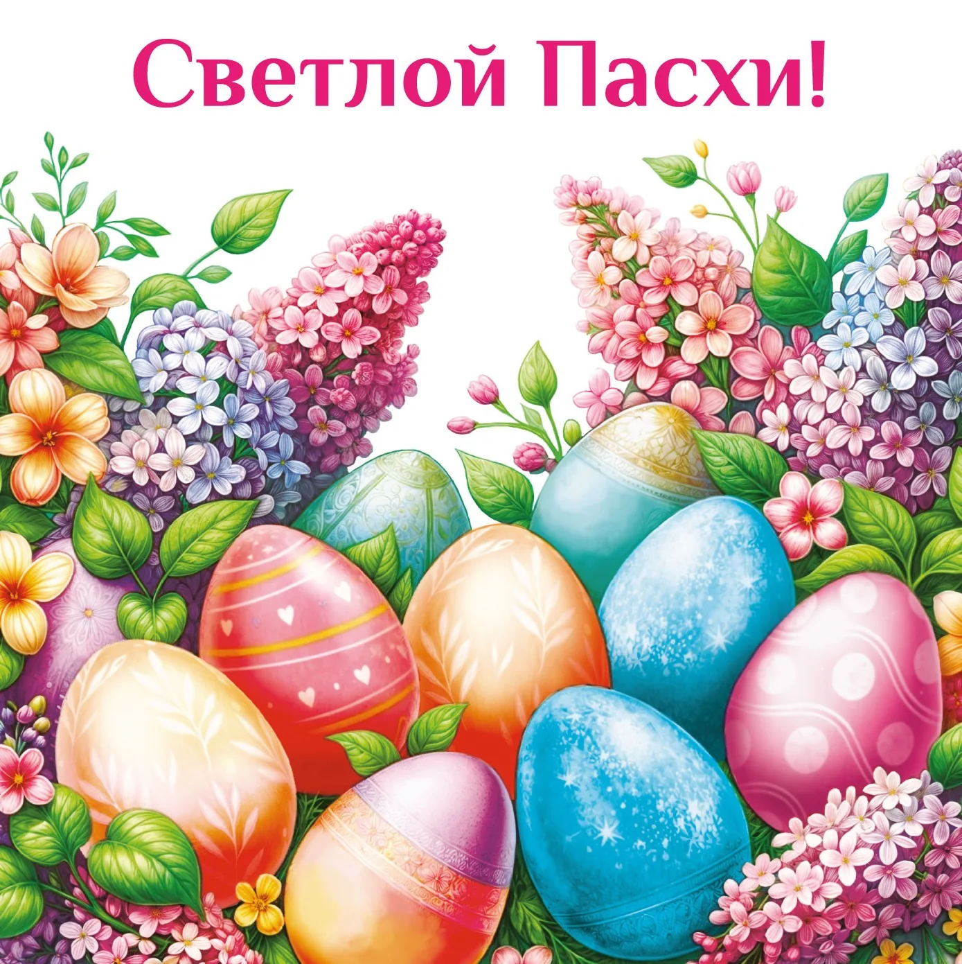 Салфетка "ПАСХА Светлой пасхи" 33*33см, 20 шт., 2-х слойная