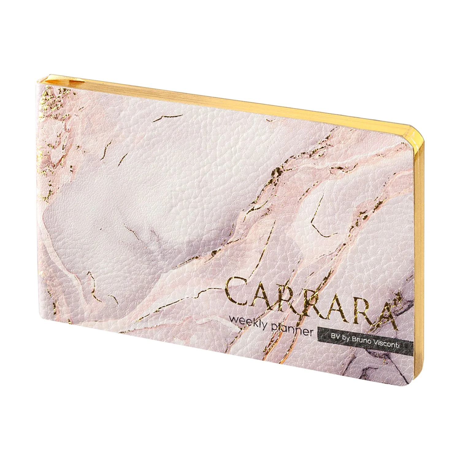 Еженедельник недат. А6  80л., кожзам, мягк.пер. "Carrara"