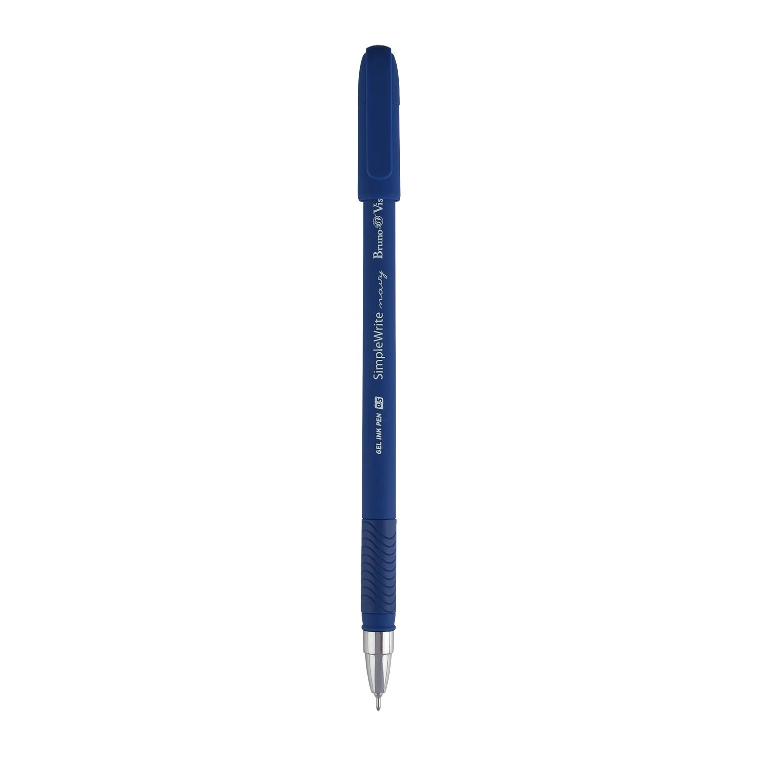 Ручка гелевая BV  0,5мм "SimpleWrite. Navy" черная