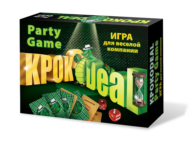 Игра настольная "Крокодильчик" 6+