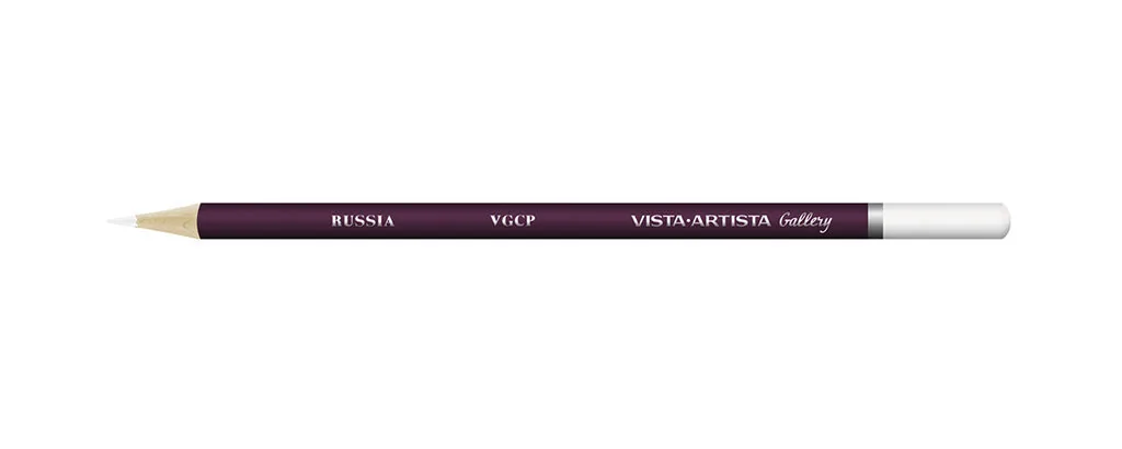 Карандаш цветной художественный  VISTA-ARTISTA  "Gallery" 102 Белый