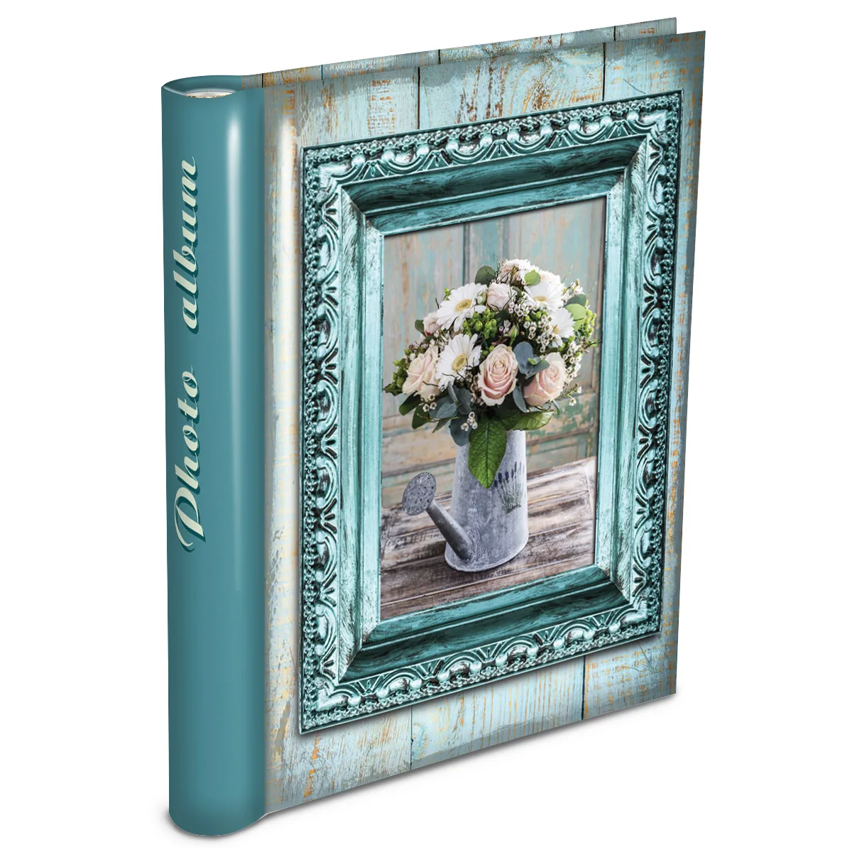 Фотоальбом магнитный 30л  23*28см спир. Delicate flowers