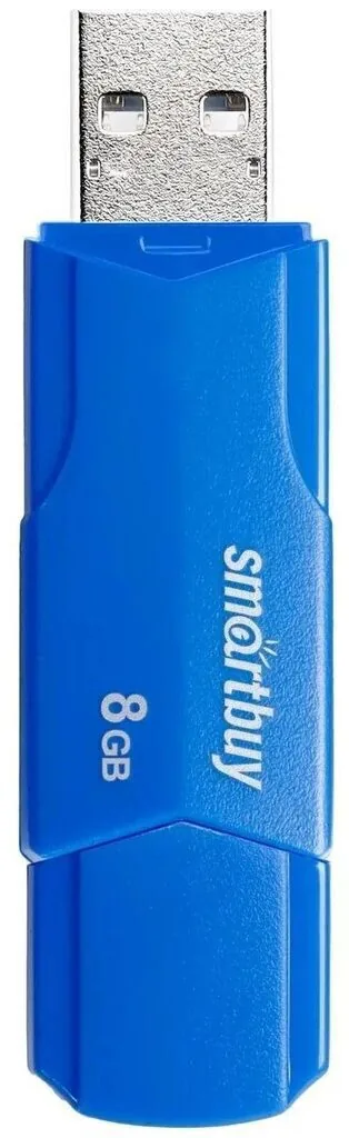 Флеш-драйв  64 GB USB 2.0 Smartbuy CLUE Blue