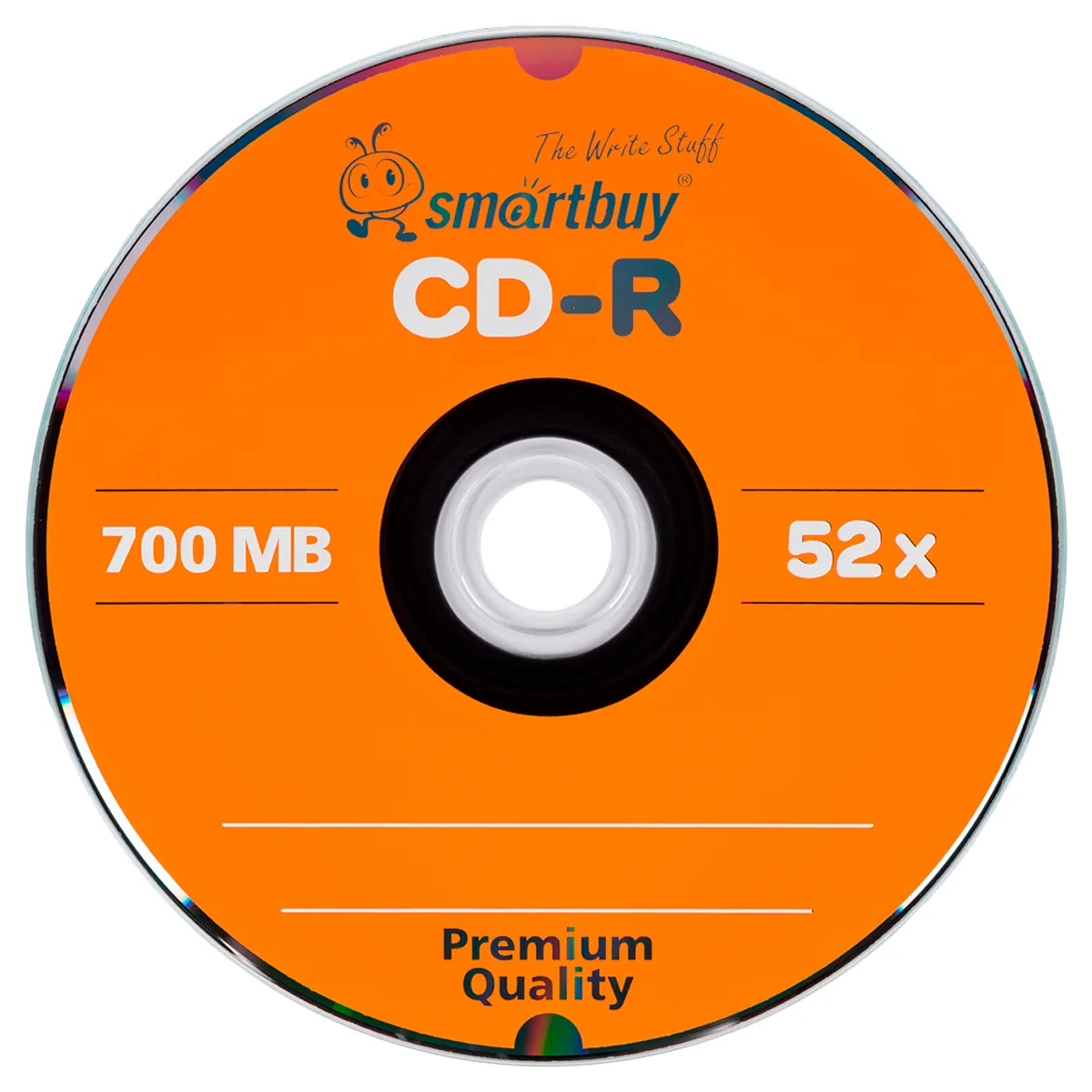 Диск CD-R 700Mb Smart buy 52x Bulk (100шт)