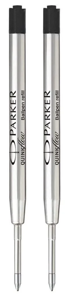 Parker Стержень для шарик. ручек QuinkFlow Z08 BP черный, 1,0мм блистер 2шт.
