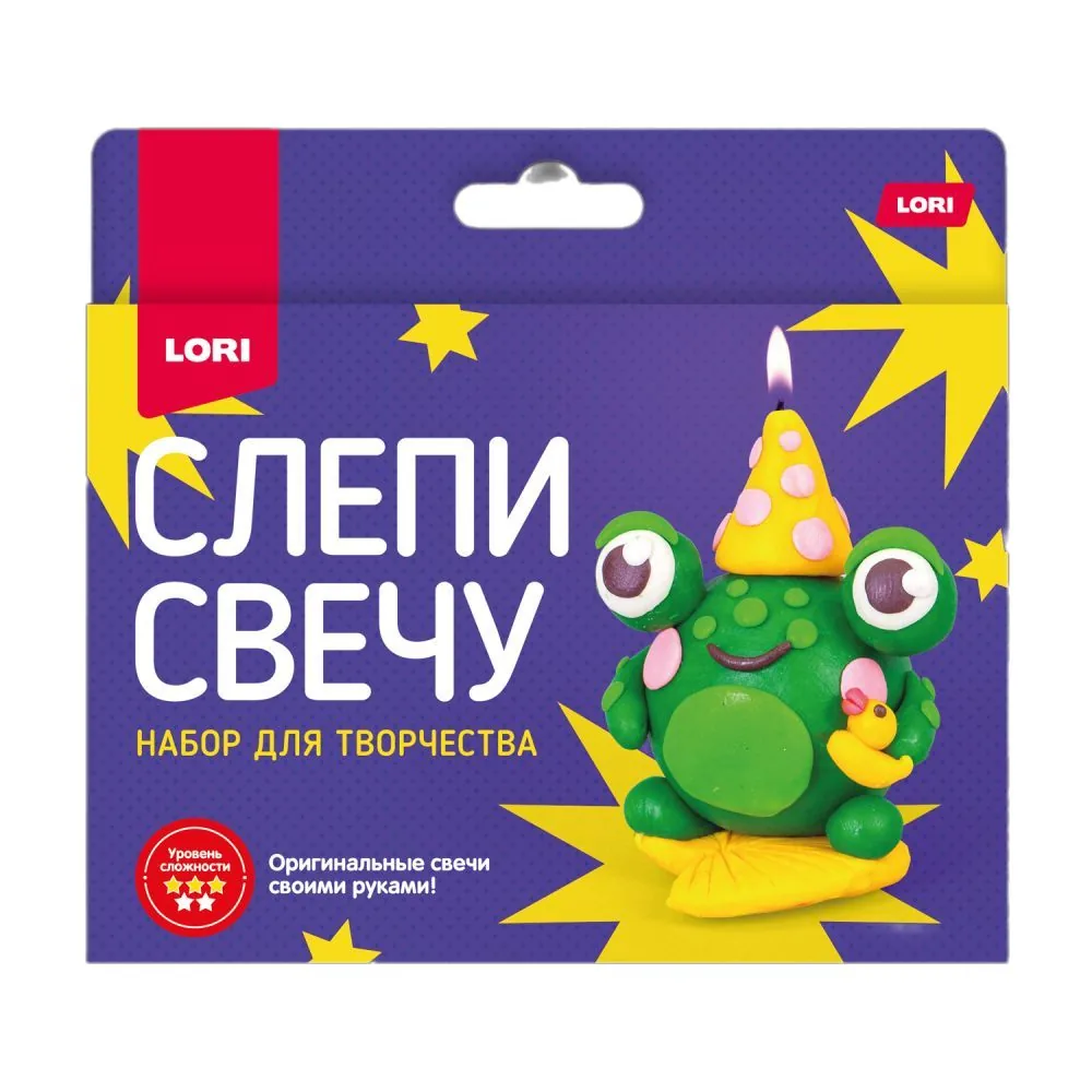 Набор для лепки свечей "Лягушонок" 4+