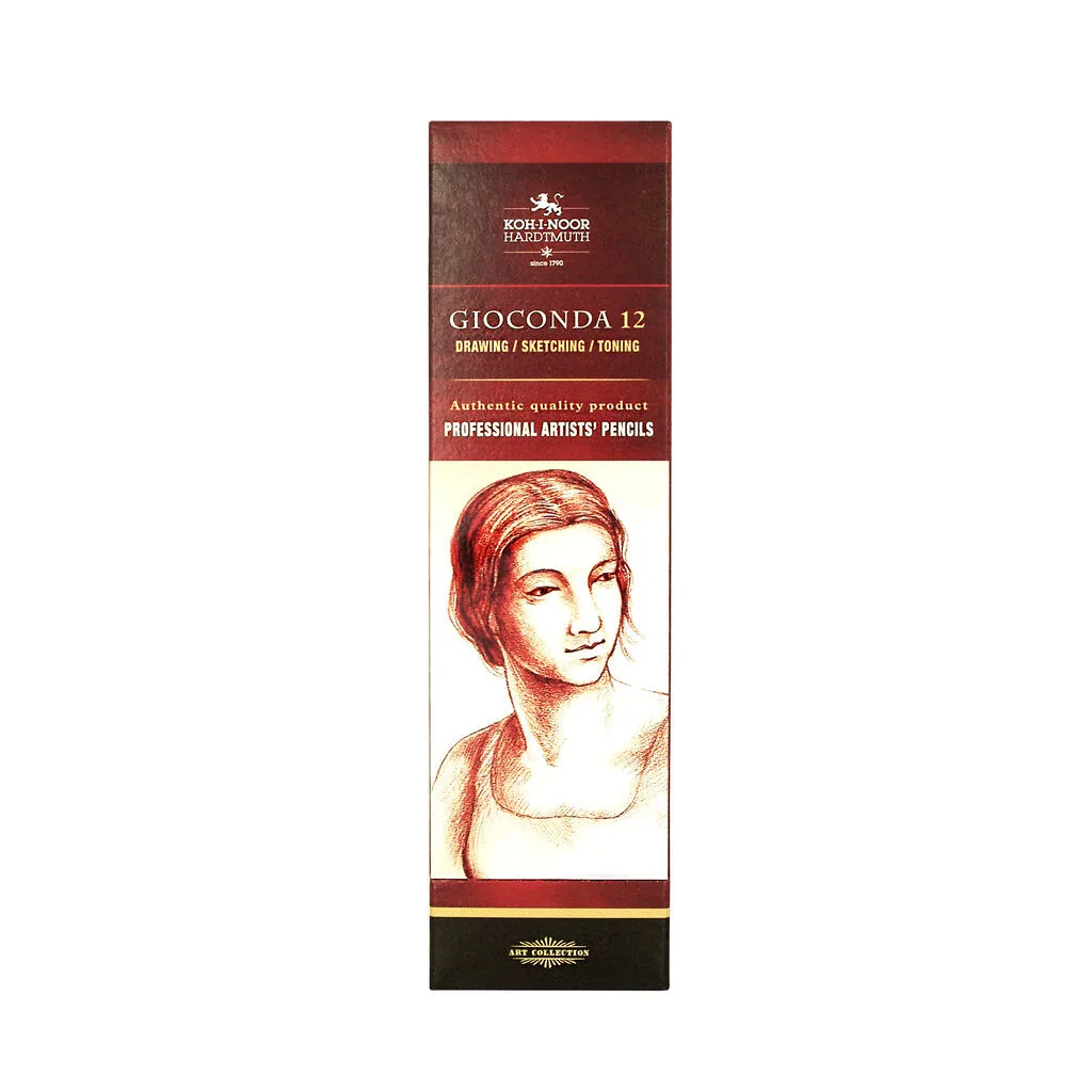 Карандаш цветной Koh-I-Noor  GIOCONDA SILKY B  художественный, черный матовый