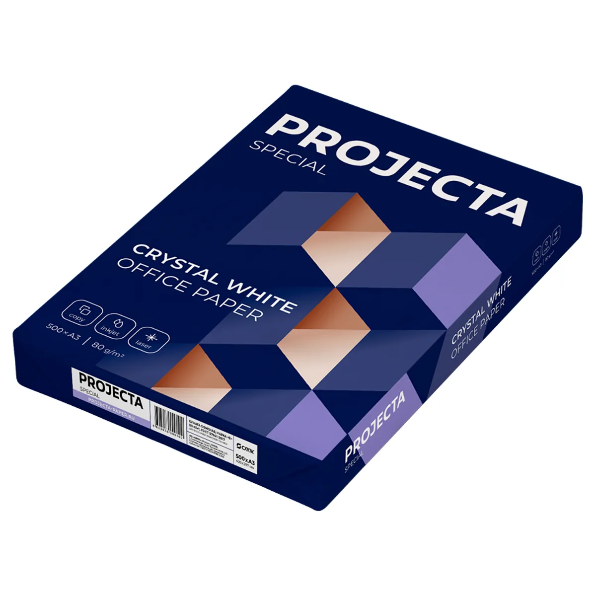 Бумага PROJECTA "Special" А3, Марка В, 500л.