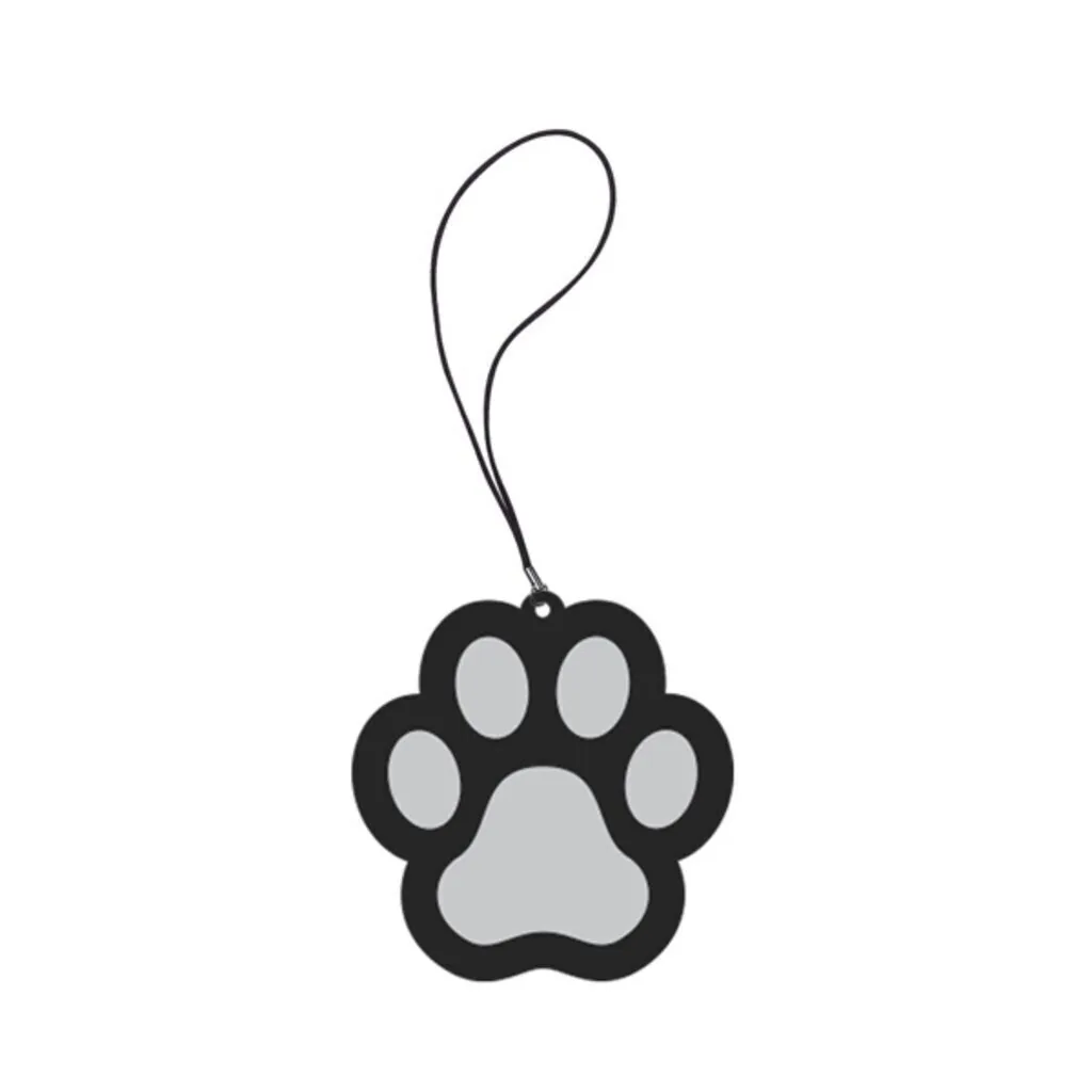 Брелок светоотражающий ПВХ " Paw" фигурный
