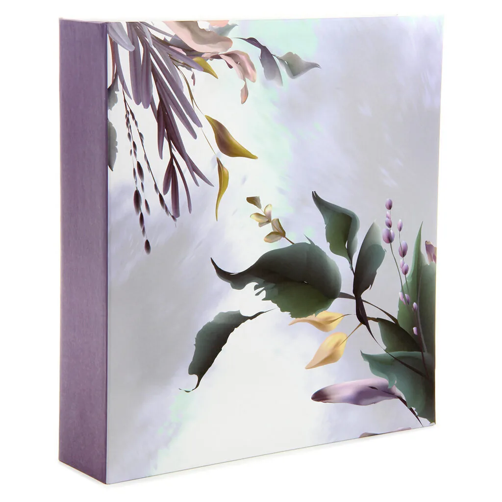 Фотоальбом магнитный 50л  23*28см кольца Flower song