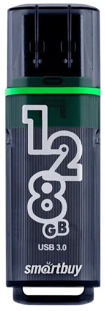 Флеш-драйв 128 GB USB 3.0/3.1 Glossy Dark Grey