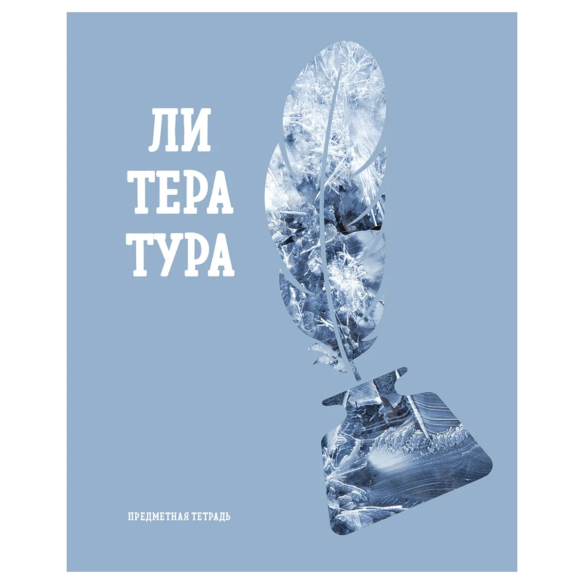 Тетрадь предметная 48л., BG "Подсказки" - Литература, матовая ламинация, выб.лак "песок"