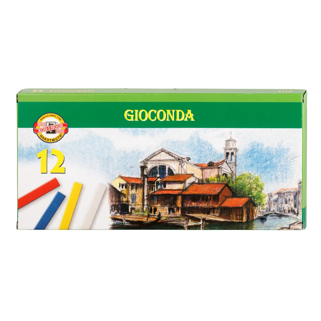 Пастель масляная Koh-I-Noor Gioconda 12цв.