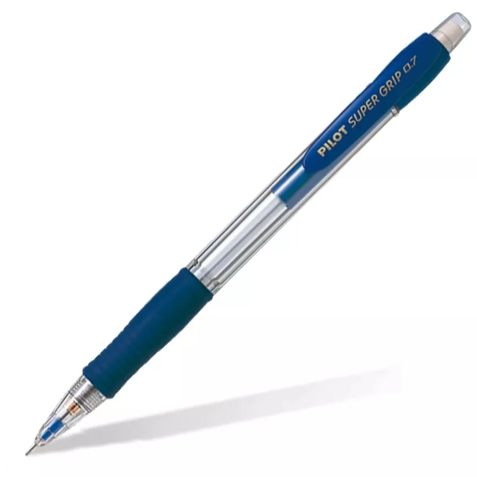Карандаш механический PILOT Super Grip 0,7мм синий