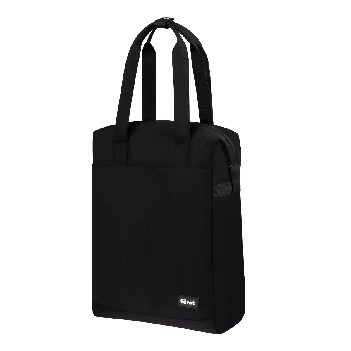 Рюкзак Först F-Casual "Dark Black" 42*28,5*12,5см, 1 отделение, 1 карман, уплотненная спинка