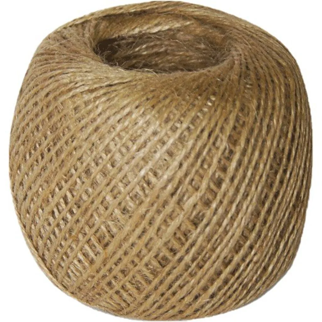 Шпагат джутовый 100 м, D=1,4мм, 1120 ТЕКС