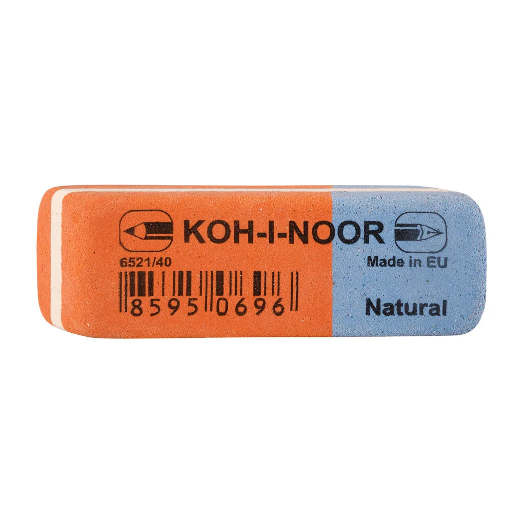 Ластик KOH-I-NOOR "Blue star" 6521/40 комбинированный