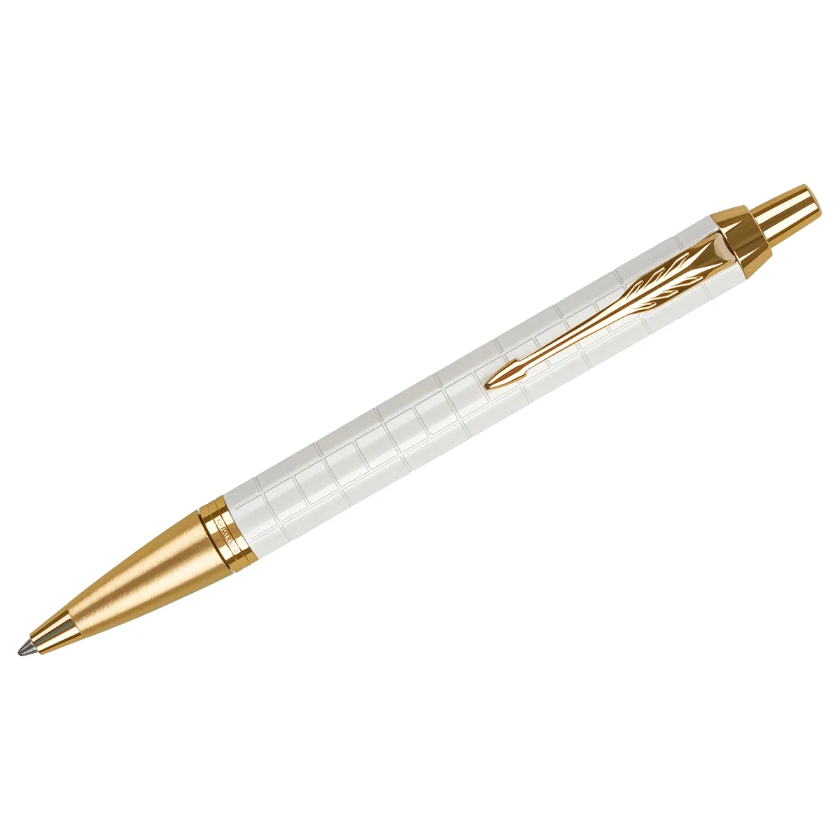 Ручка шариковая Parker "IM Premium Pearl GT" синяя, 1,0мм, подарочная упаковка