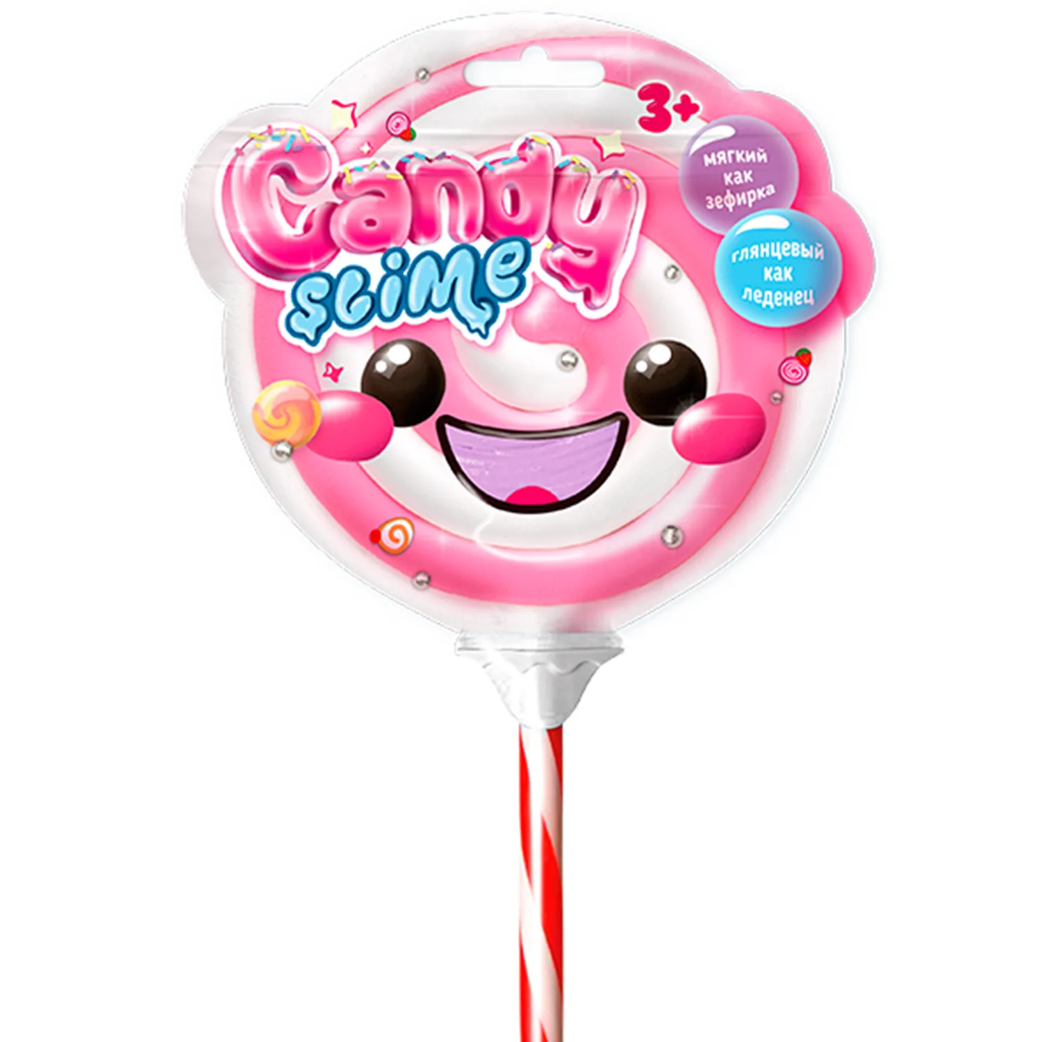 Слайм 100гр "Candy Slime" сиреневый отгрузка от 0˚C до -20˚C